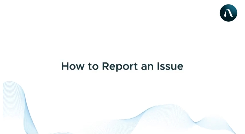 Report an Issue